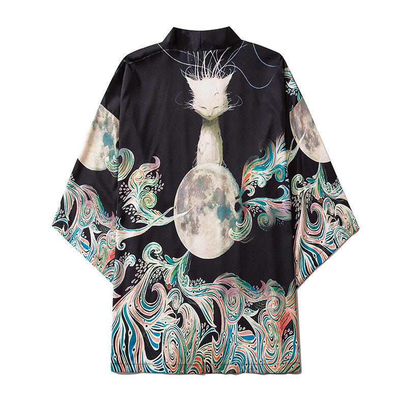Kimono japonais pour hommes et femmes, Cardigan d'été, chemise Streetwear, samouraï Haori, manteau Yukata, nouvelle collection