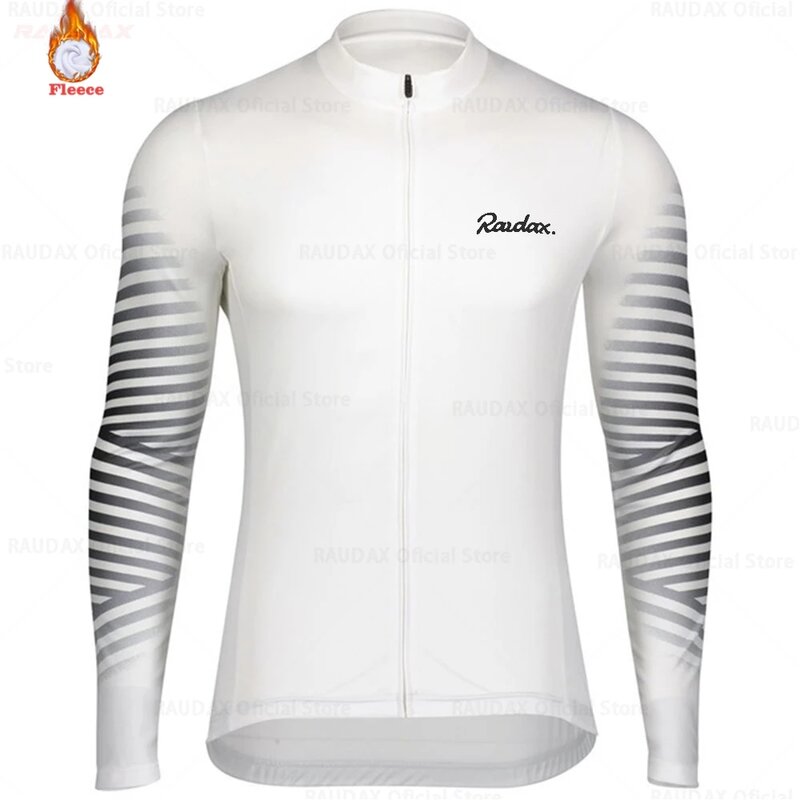 Raudax-Ropa Ciclismo de invierno para sprzęt profesjonalny, conjunto de pantalones de triatlón i lana Raudax, 2021