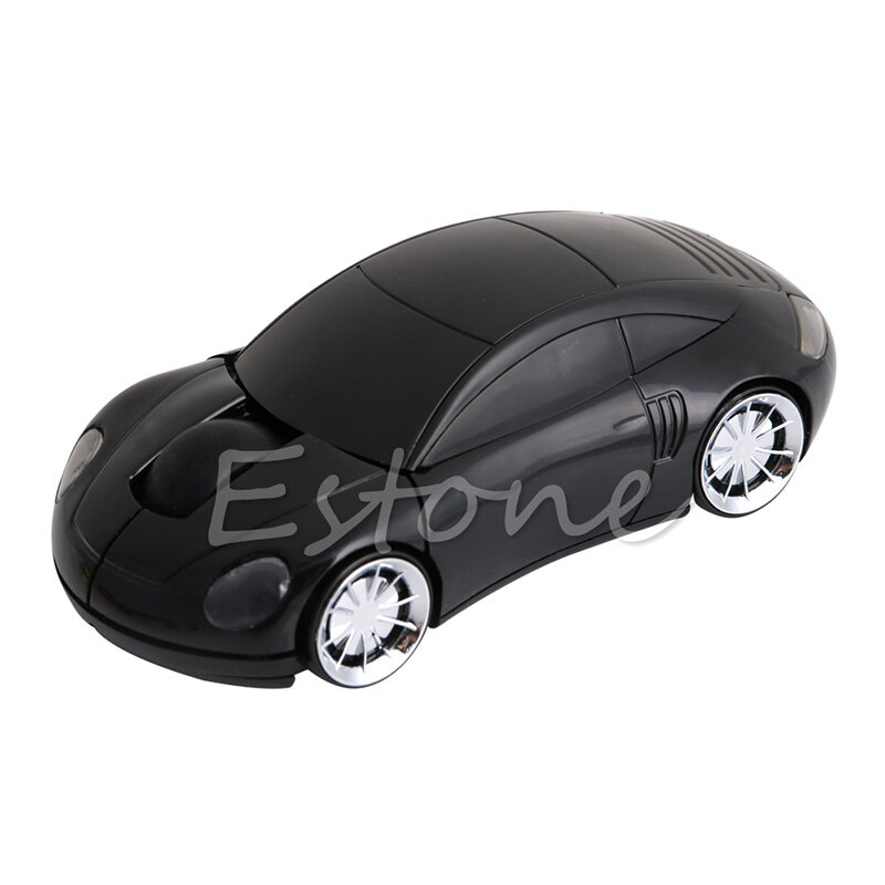 Computer Accessories 2.4GHz 3D Optical Wireless Mouse Mice Car Shape Receiver USB For PC Laptop