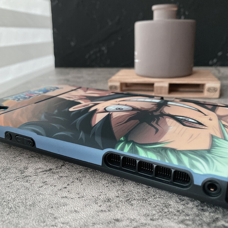 Luffy Zoro-carcasa de consola de juegos portátil, funda protectora para Nintendo Switch