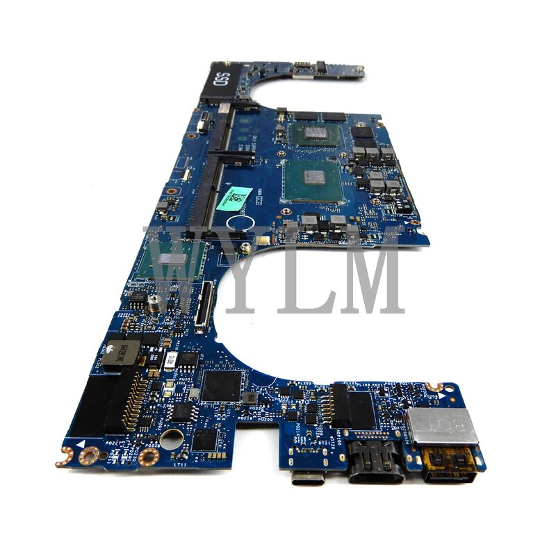 FOR Dell Precision 5510 Laptop Motherboard WWKNF 0WWKNF CN-0WWKNF LA-C361P w/ E3-1505M V5 CPU M1000M GPU HD P530 100% well work