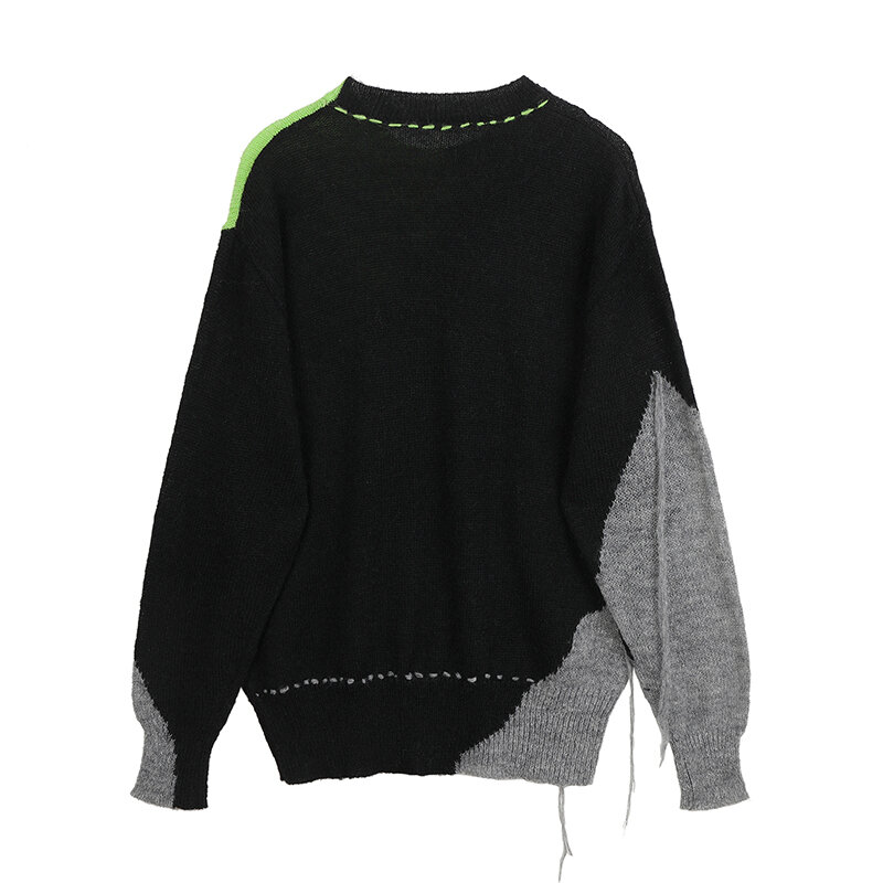 Autumn Winter The New Knit Sweater Women Long Sleeve Female Pullover Fashion Couple outfit Casual Loose Sweaters Jumper Tops