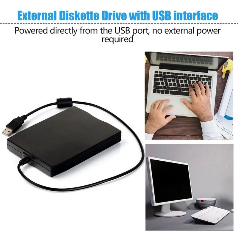 Fdd Usb Draagbare Externe Drive Interface Floppy Disk Fdd Externe Usb Floppy Disk Drive Voor Laptop 3.5 Inch 1.44Mb 12 Mbps Emul
