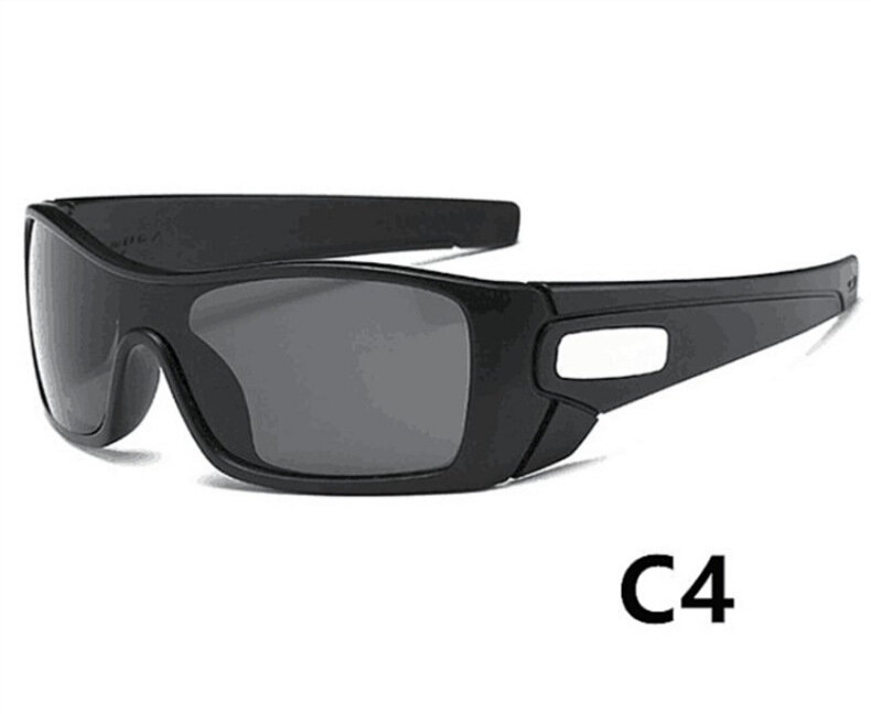 Gafas de sol deportivas clásicas con espejo para hombre, lentes de sol de gran tamaño para conducir O pescar al aire libre, marca de lujo, UV400