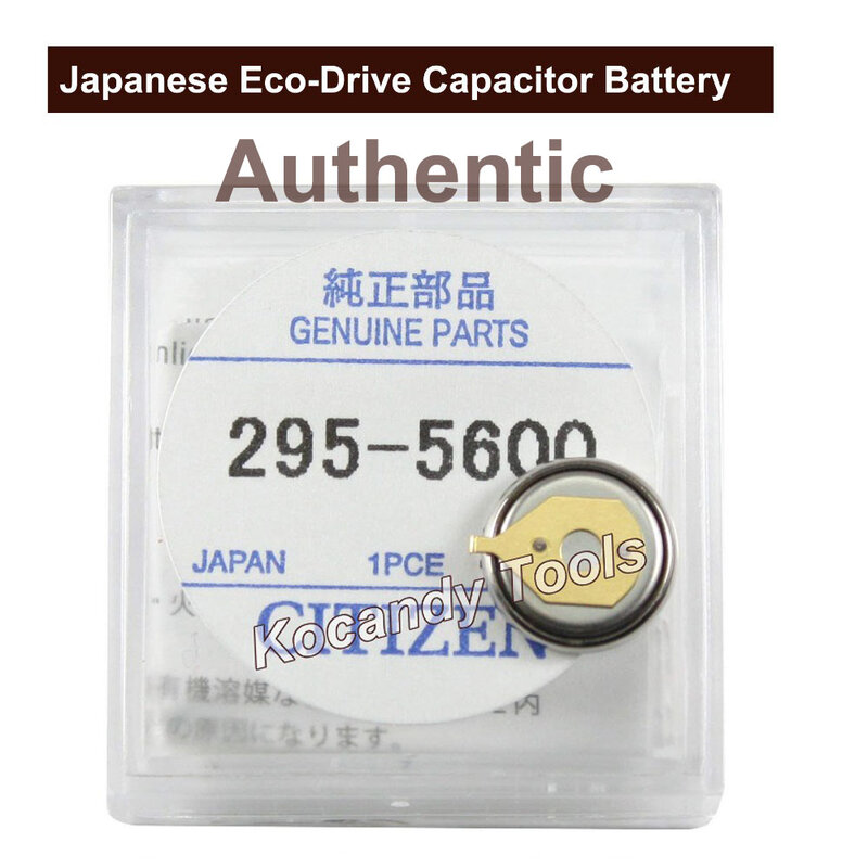 Horloge Batterij 295.56 Voor Citizen Horloge Eco-Drive Condensator MT920 Echt Deel Geen. 295-5600 Voor Horloge Reparatie