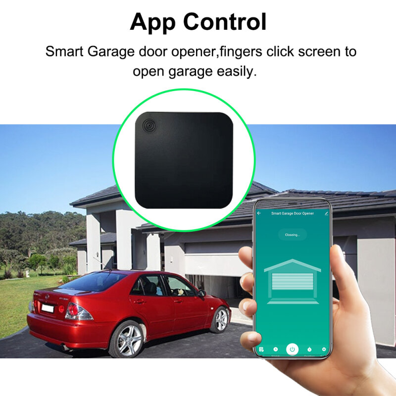 Переключатель для ворот гаража с поддержкой Wi-Fi и управлением через приложение