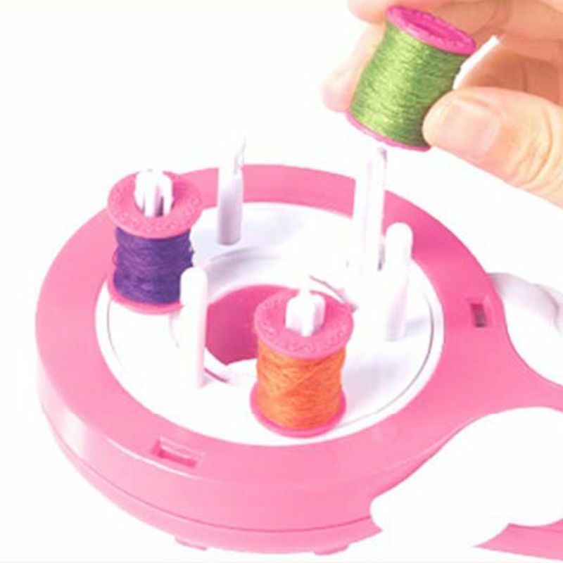 Автоматический инструмент для плетения волос, электрическая машинка для плетения волос для девочек, игрушка «сделай сам» для игрового доми...