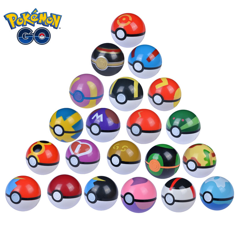 Figuras de acción de Pokémon Elf Ball, Pikachu, Pokeball Monster Blind Box, juguetes para niños, gran oferta