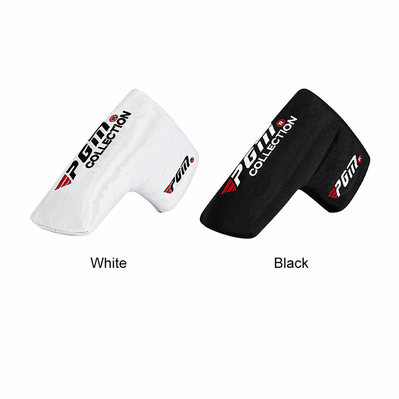 Lightweight Soft Durable Golf Putter Head Cover Home Club Damage Prevent Anti Scratch Full Protection Nylon Fabric Universal