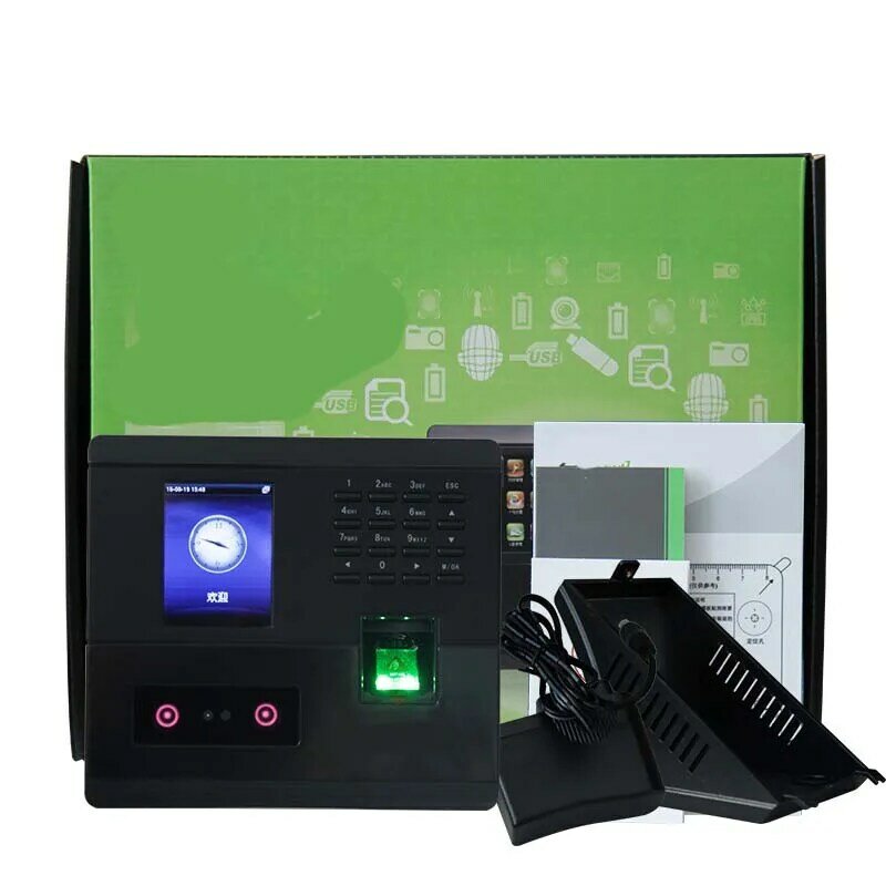 New smart face recognition access control password fingerprint access control attendance machine