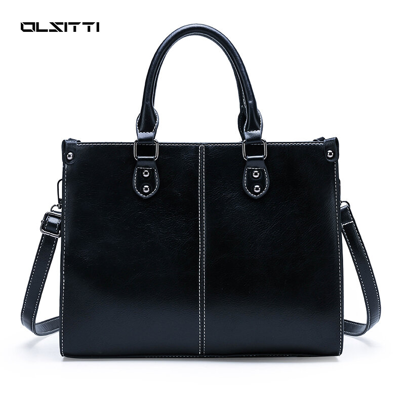 OLSITTI-럭셔리 여성용 핸드백 가방, 대형 토트 백, Pu 가죽 숄더 백, 여성용 2021 디자이너 유명 브랜드 Bolsos Mujer