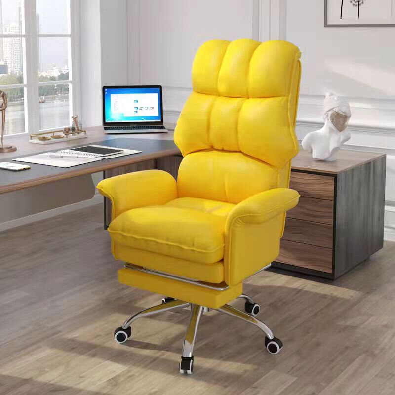 Estilo escandinavo designer de cor sólida ajustável rotativo gaming computador escritório cadeira quarto estudo escritório lazer cadeira