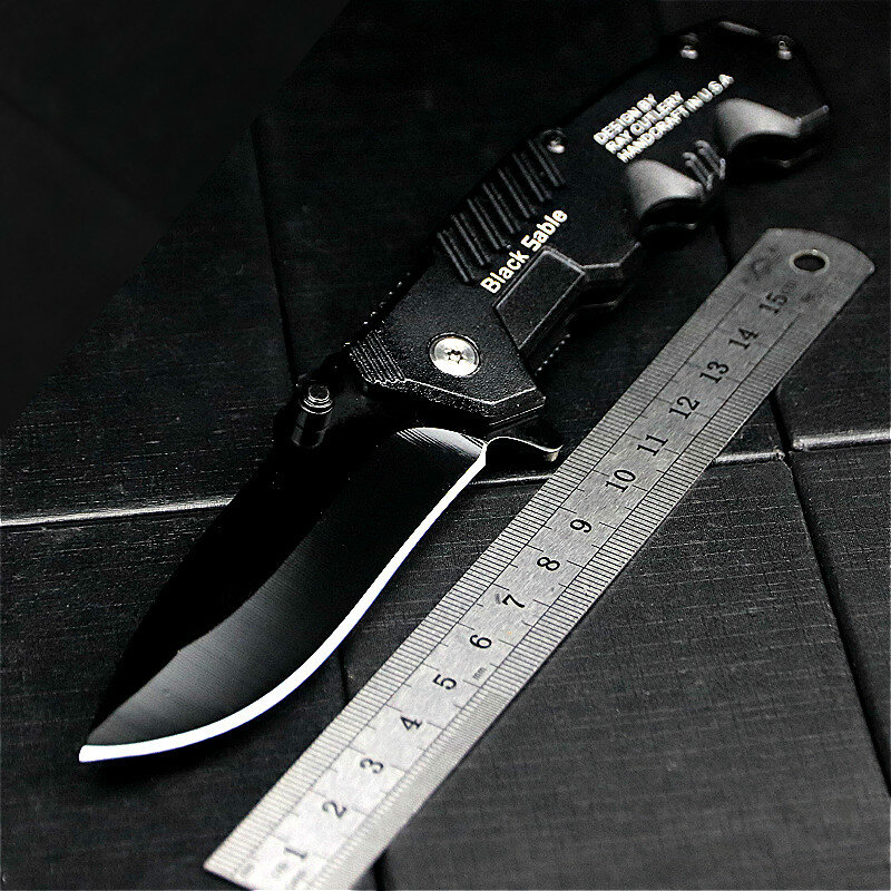 RS Folding Knife Tactical Survival Knives Hunting Camping Edc Multi High Hardness 3Cr13 Military Survival Outdoor Knife