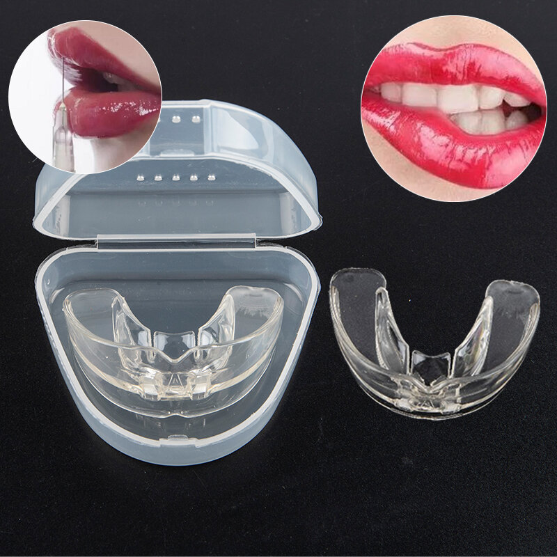 Microblading Tattoo Lip bretelle proteggi i denti trucco permanente cura orale dentale