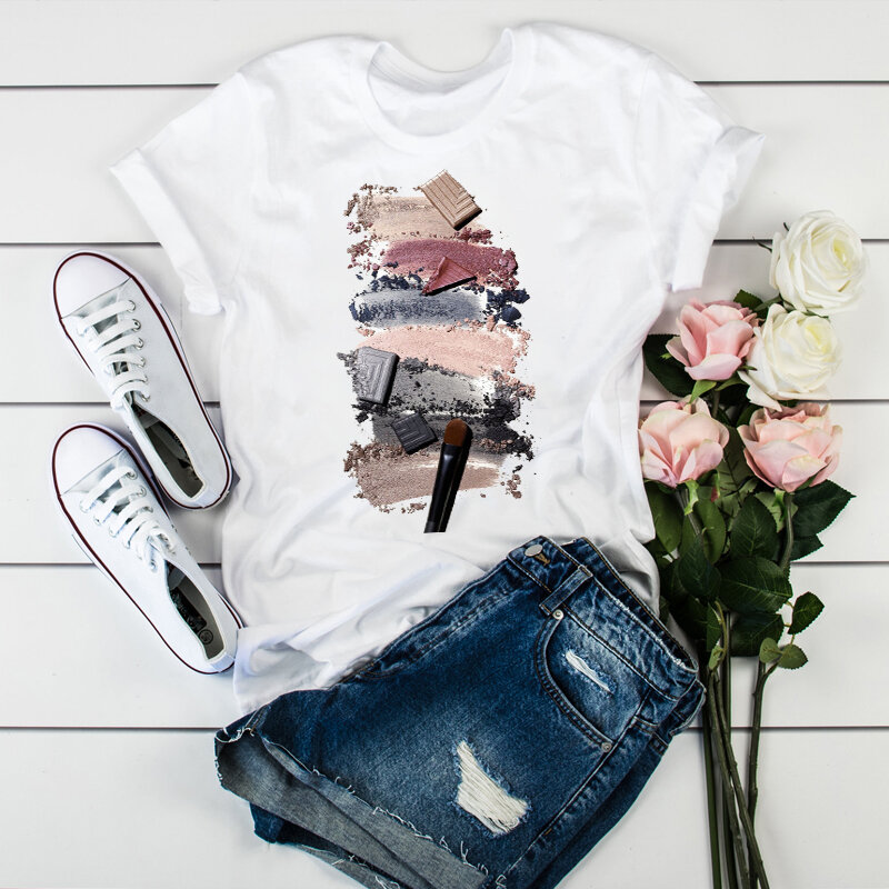 Donna 2021 stampa 3D anni '90 moda top Tumblr magliette maglietta abbigliamento donna donna grafica T-Shirt abbigliamento femminile