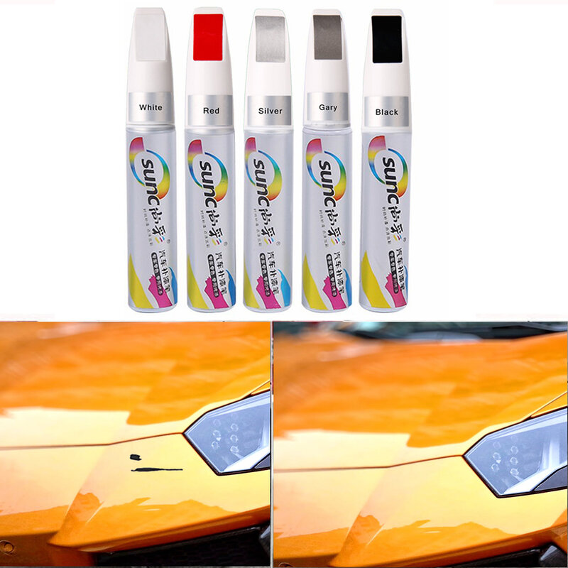 Profissional do carro scratch repair caneta cuidados com o carro 5 cores de alta qualidade reparo do risco do carro pintura cuidados com o corpo do carro