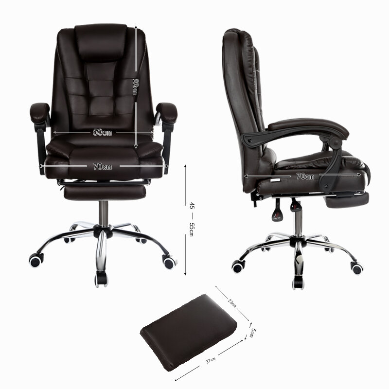 M888 prezzo speciale sedia da ufficio sedia boss per computer sedia ergonomica con poggiapiedi, sedia elevabile, sedia girevole