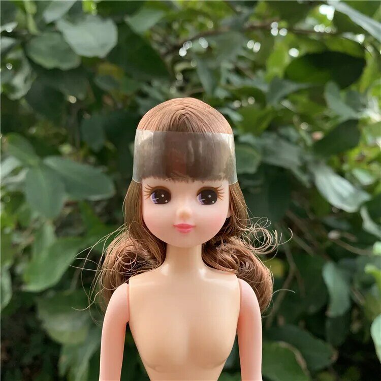 pleastic  head of licca doll no body onlt the head  girl toys for kids