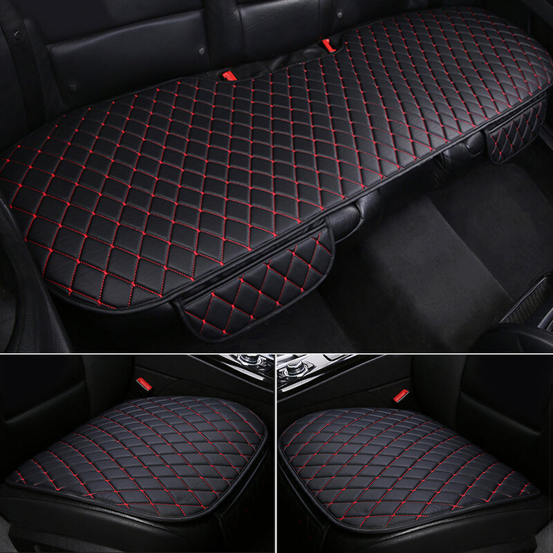 High Quality Car Seat Covers Leather Car Chair Pad Universal Car Seat Cover Breathable Cushion Covers Car-Styling Auto Part