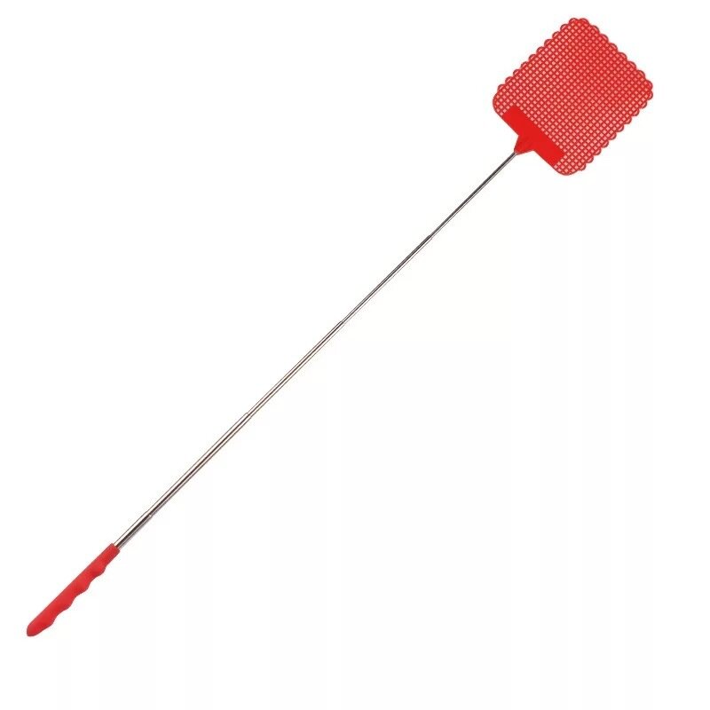 Square Extendable Fly Swatter Tools Telescopic Prevent Pest Mosquito Tool Flies Trap Retractable Fly Swatter Kitchen Accessories