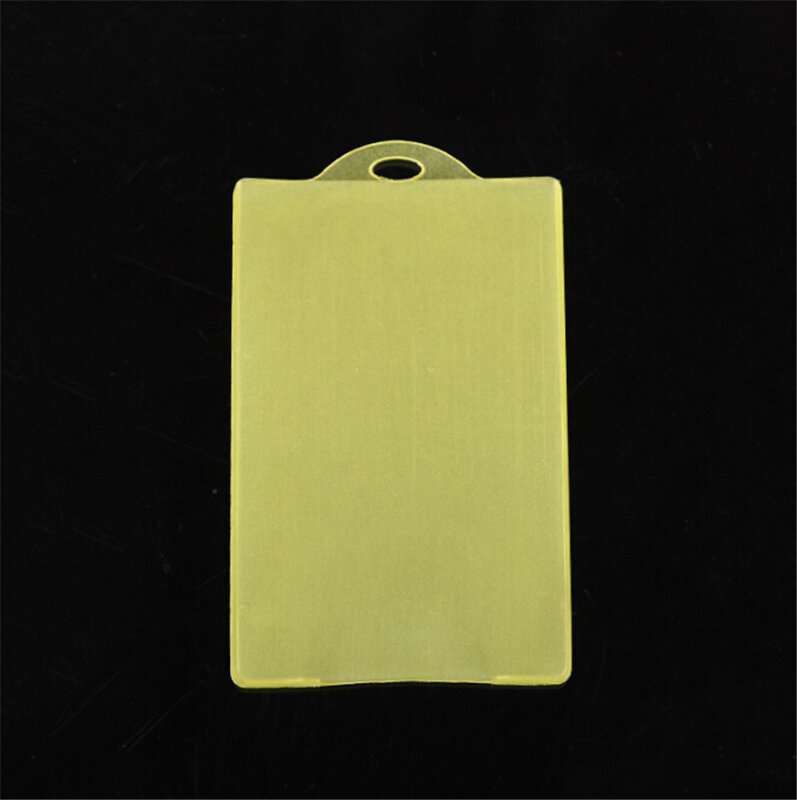 5PCS/lot Solid Bus card holder Soft ID Cards case storage stationery Office school supplies