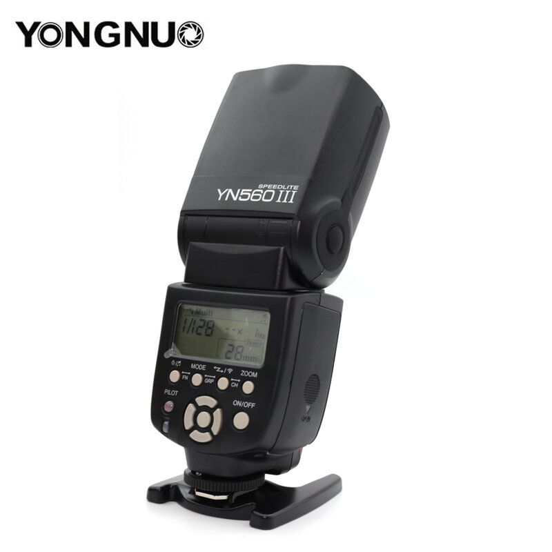 YONGNUO-Flash maestro inalámbrico YN 560 III IV, Speedlite para Nikon, Canon, Olympus, Pentax, DSLR, Original, con regalo