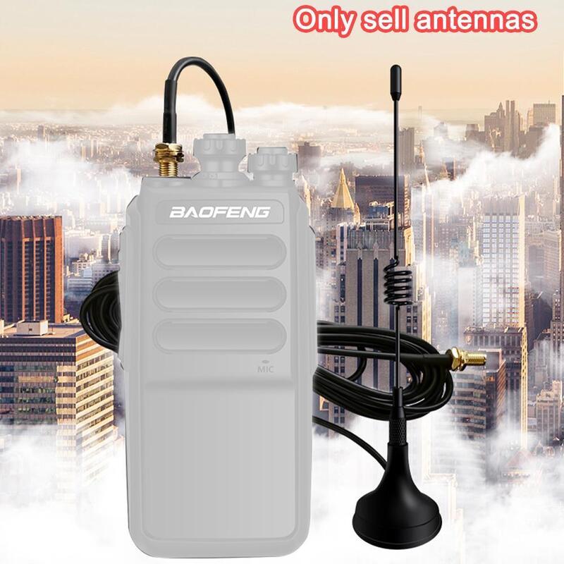 Antena de alto ganho actical SMA-F antena dobrável baofeng antena carro ímã automático atividade ao ar livre acessórios necessários