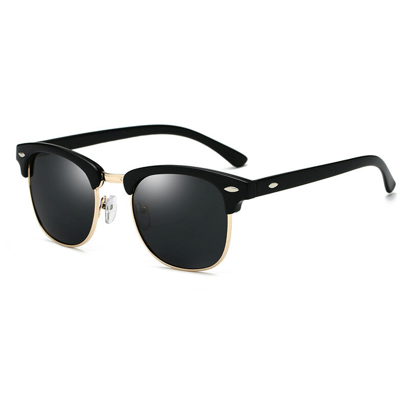 Солнцезащитные очки унисекс, Поляризованные, без оправы, классические, 3016