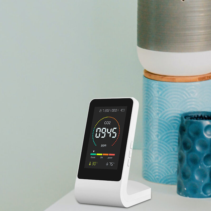 Kohlendioxid Detektor Indoor Temperatur Luftfeuchte Qualität Monitor
