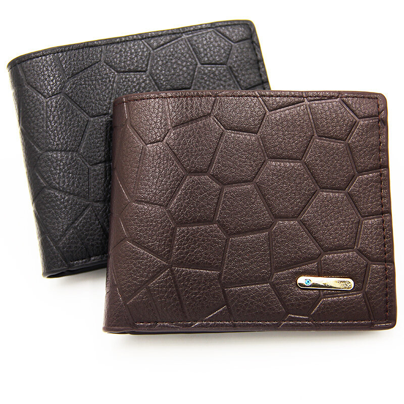 새로운 한국어 캐주얼 지갑 대용량 멀티 기능 남성 짧은 지갑 멀티 카드 지갑 제조 업체 직접 공급