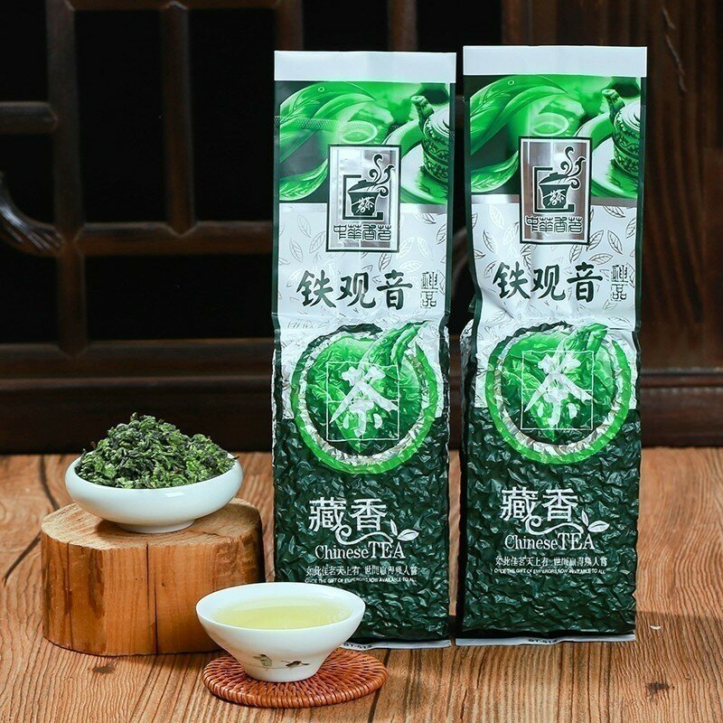 250g فوجيان Anxi شاي الألونج التعادل غوان يين الوزن تفقد الشاي متفوقة شاي الألونج الأخضر العضوي الشاي Tiekuanyin الصين شاي أخضر