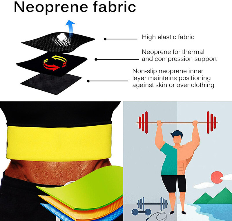 Twinso ความร้อนเสื้อ Neoprene ซาวน่าเสื้อกั๊ก Slim Body Shaper Men ลดน้ำหนักเสื้อกีฬาแขนสั้น Slimming เอวเทรนเนอร์