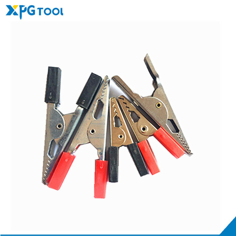 1PC 35MM Nickel plating Small 028 Fish Clip Battery Clip Small Alligator clip Environmental protection Spot Wiring