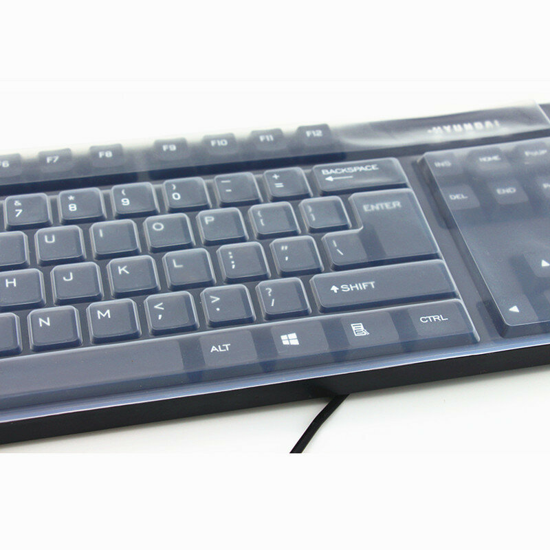 Universal PC Tastatur Film 14 "/15.6" Silikon Abdeckung Ersatz Fall für Notebook Flach-verlegung Transparent Klar protector Blatt