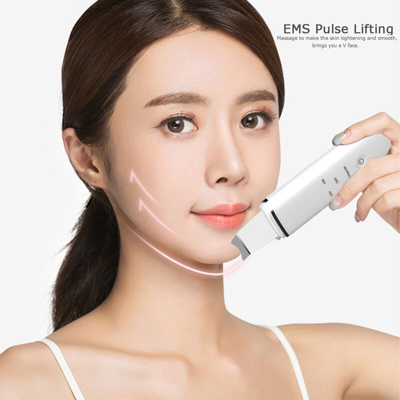 Lorapo-máquina de limpeza facial, ultrassônica, purificação profunda, limpa poros do rosto