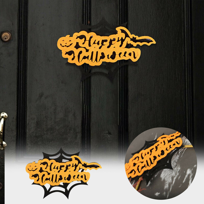 Casa Decoración Accesorios de decoración Halloween Web corona accesorios calabaza fantasma decoración de Festival para el hogar Accesorios декор для дома