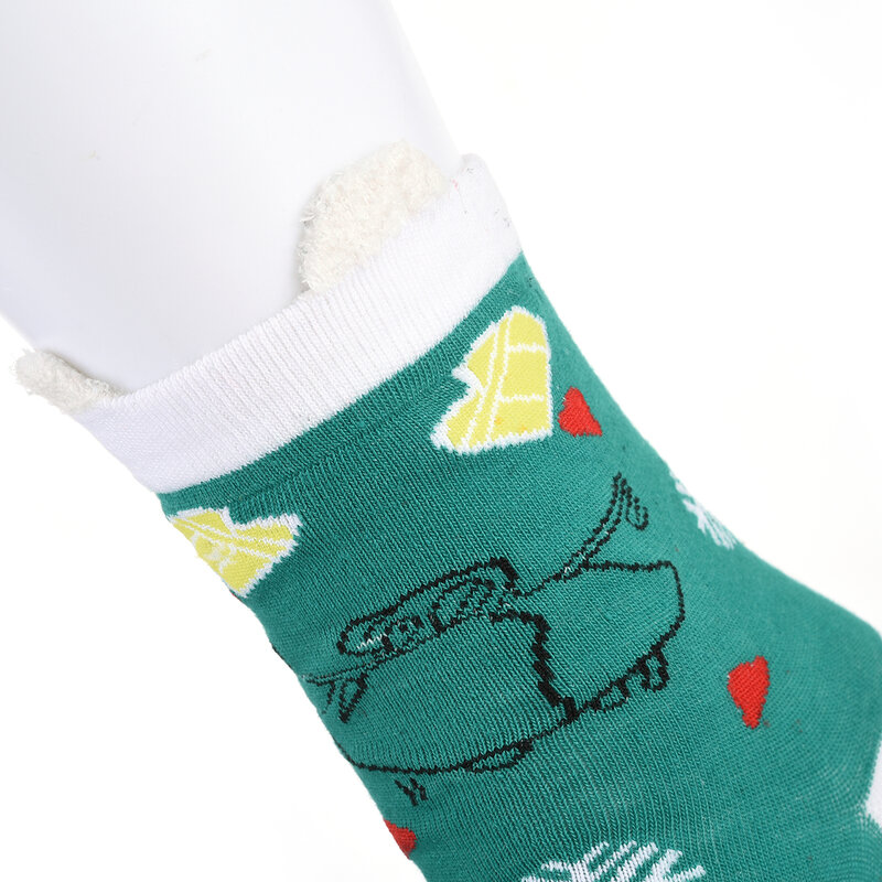 Носки для мужчин и женщин вечерние рождественские носки в стиле хип-хоп, повседневные Модные забавные носки