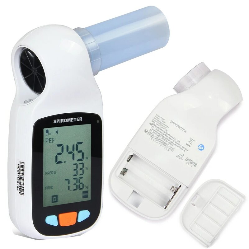 SP70B cyfrowy spirometr Bluetooth tryb podczerwieni płuca oddychanie Spirometry oprogramowanie diagnostyczne