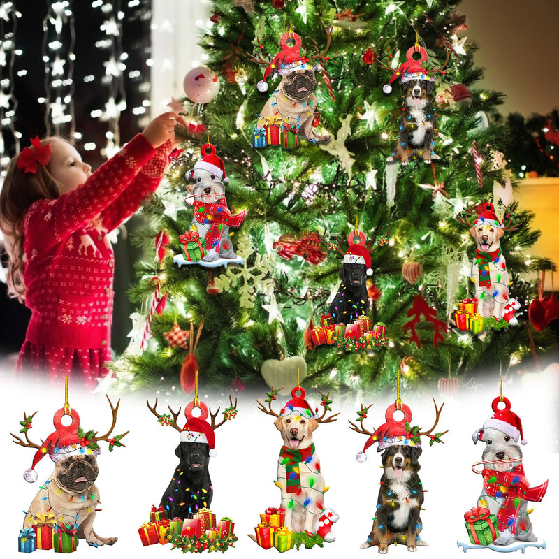 Weihnachten Home Decor Ornament Schöne Baum Geschenk Ornament Weihnachten Baum Hängen Party Decor noel dekoration 2021