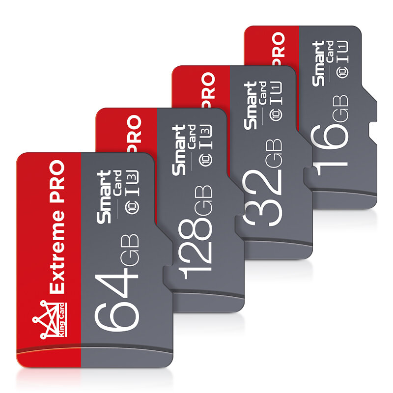 Tarjetas de memoria Micro SD de alta velocidad, almacenamiento Clase 10 de 8GB, 16GB, 32GB, 64GB, 128gb, 256gb, tarjeta TF para teléfono, PC y tableta
