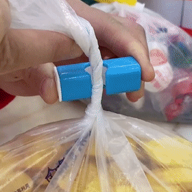 3 pçs saco de alimentos frescos lanche clipe de vedação saco de plástico aferidor lanche fresco saco de armazenamento de alimentos clipes ferramenta de cozinha acessórios