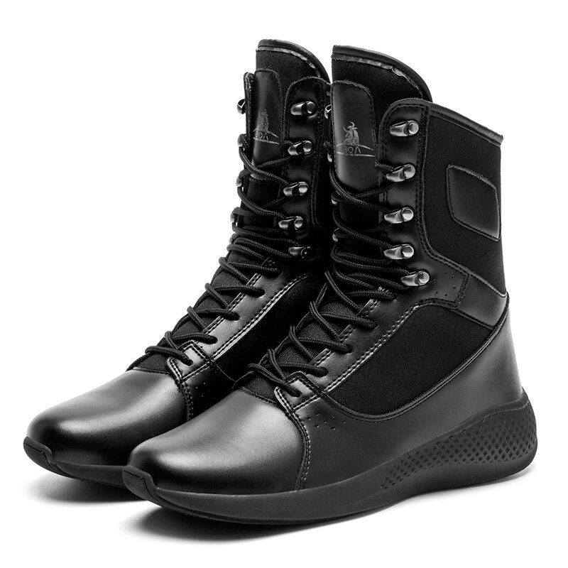 2021 nuovi stivali da uomo primaverili e autunnali ultimi stili di moda Sneakers Casual da uomo in pelle Pu Versatile alla caviglia ZZ192