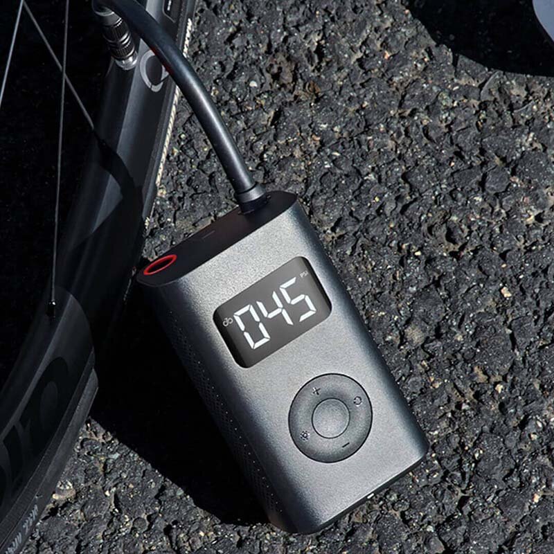 Электрический насос Xiaomi Mijia, умное устройство с датчиком давления, для накачки шин скутера, велосипеда, мотоцикла, автомобиля