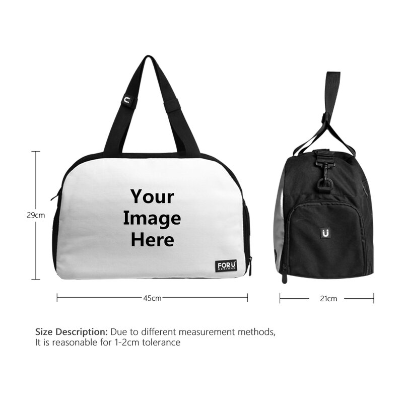 FORUDESIGNS – sac de sport imperméable à motif de tournesol 3D pour femmes, sac à main de grande capacité, sac de sport Portable de voyage