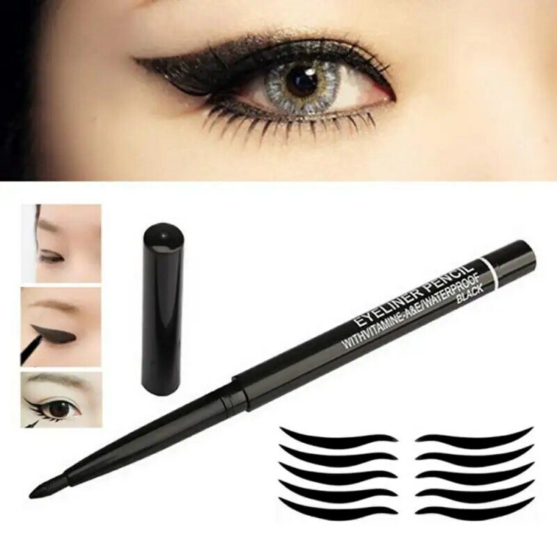 1 Pcs Vloeibare Eyeliner Pen Waterdichte Langdurige Sneldrogend Smooth Makeup Beauty Matte Eye Potlood Cosmetische Make-Up Tool