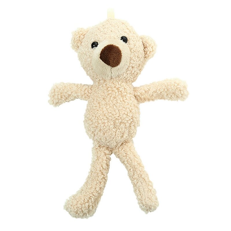 Huyu 20cm/8in boneca de pelúcia brinquedo de urso animal de pelúcia macio confortável teddys boneca educação precoce brinquedo decoração para casa presente do bebê