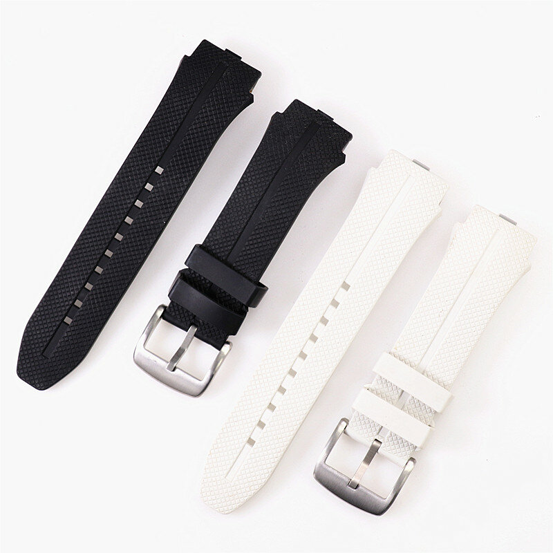 Geeignet für LG Uhr Urban 2 LTE LG W200 Smart Uhr Silikon Gummi Strap-Armband Armband schwarz Weiß gürtel band