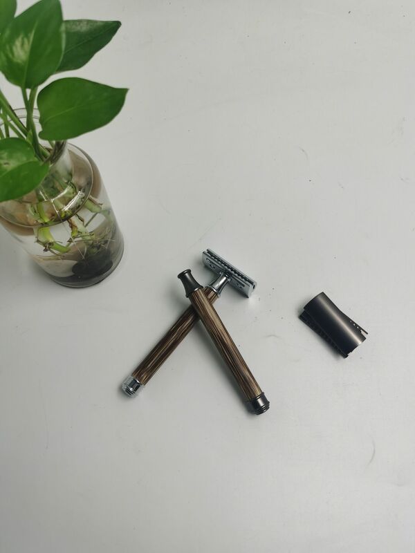 Мужская бритвенная ручка lemonski, деревянная ручка, Высококачественная бамбуковая ручка, безопасная бритвенная ручка
