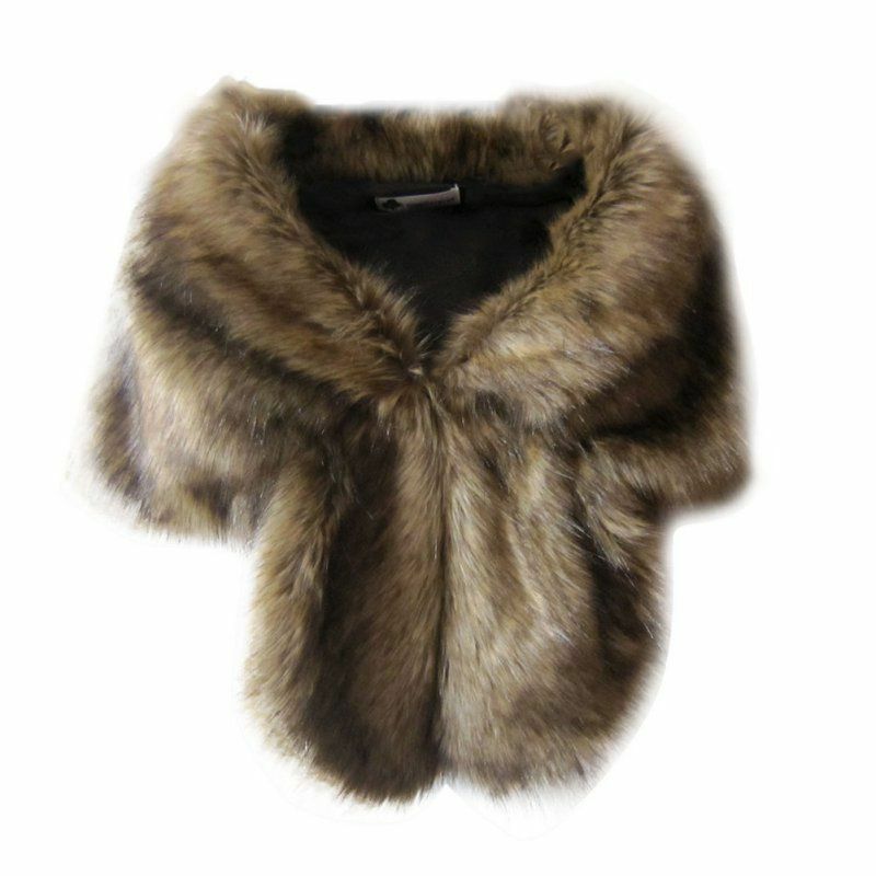 Futro damskie peleryna codziennie nosi Faux futro Leopard płaszcze ślubne kurtka zimowa kobiet wzruszenia ramion szal odzieży hurtownia