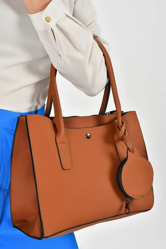Tan Mini Wallet Sleeve Bag 2021 Fashion Trend Shoulder Strap Waterproof Velvet Leather Casual Women's Shoulder Bag